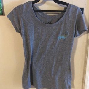 Small a.lab grey T-shirt with Dino